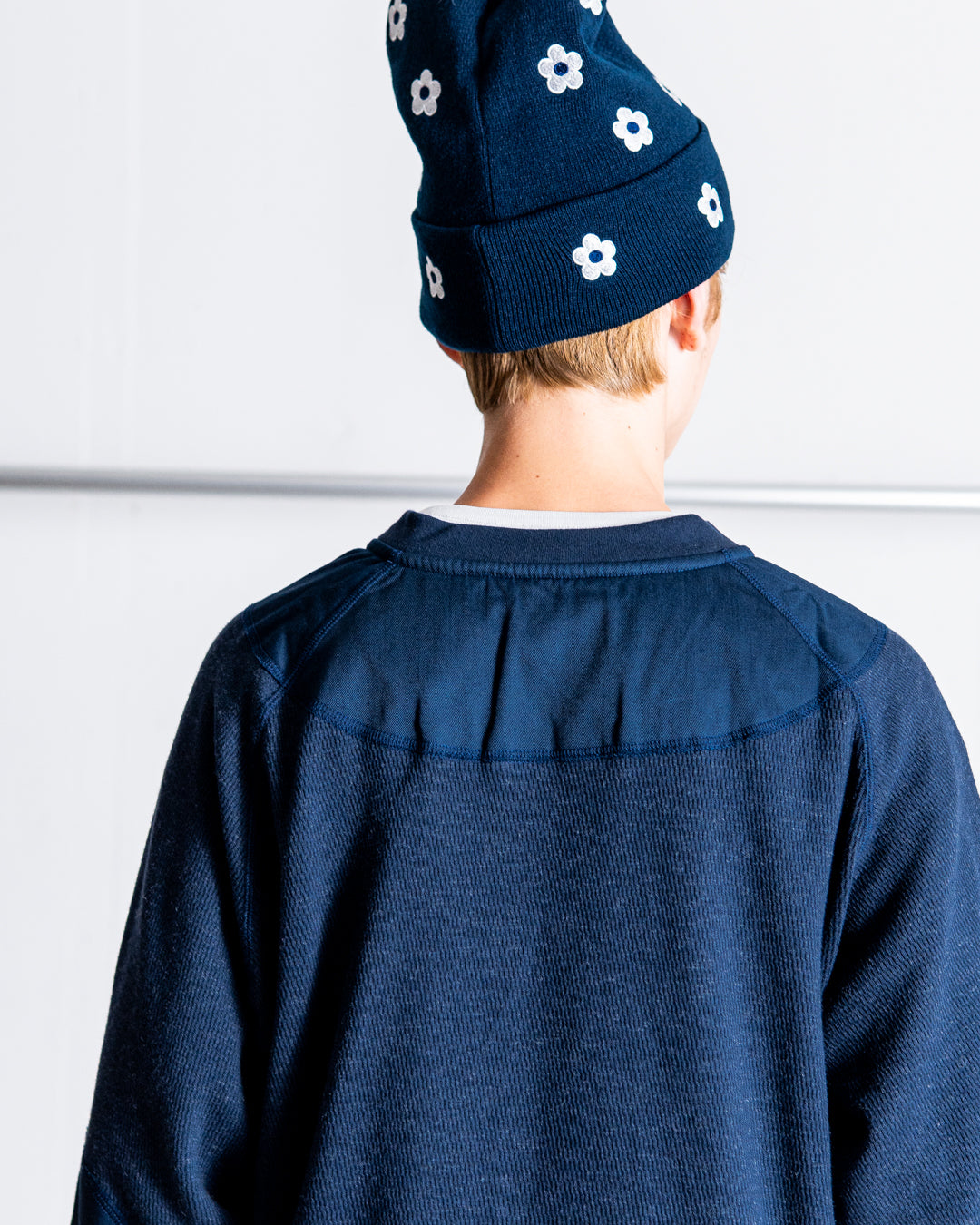 norbit Wool cotton waffle Henley neck T-shirts