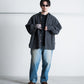 refomed  WRIST PATCH WIDE SHIRT "CHECK"