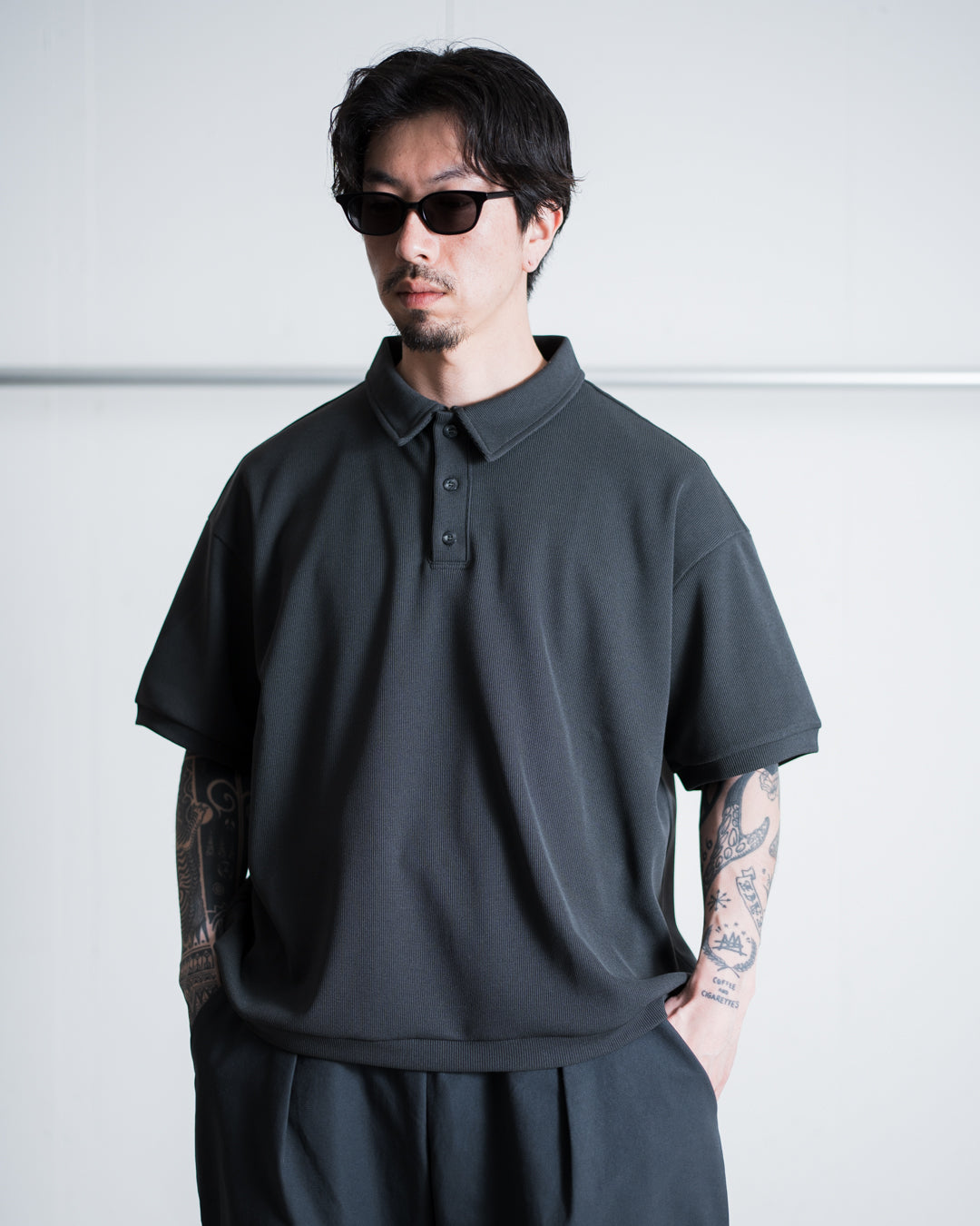 UNTRACE TECH POLO SHIRT S/S