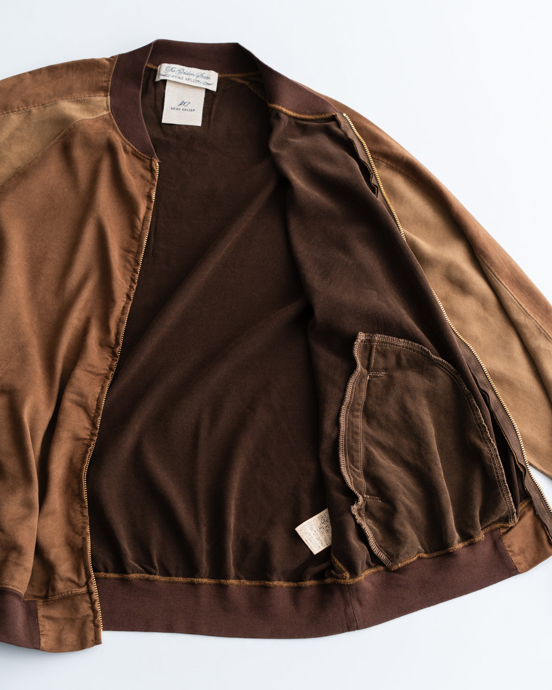 REMI RELIEF エコスウェードラグランZIP JKT