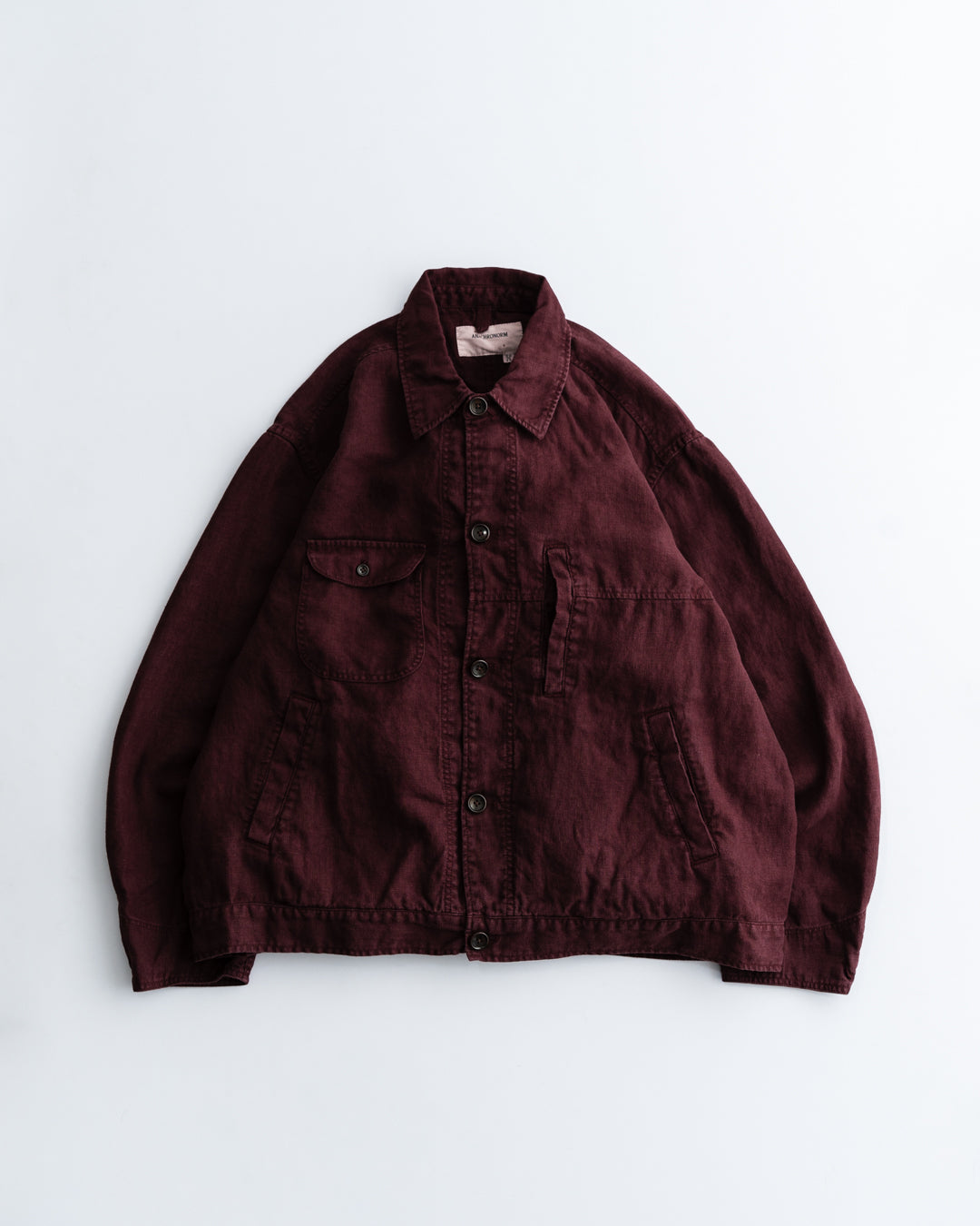 [LAST 1] ANACHRONORM SULFUR DYED LINEN UTILITY JACKET