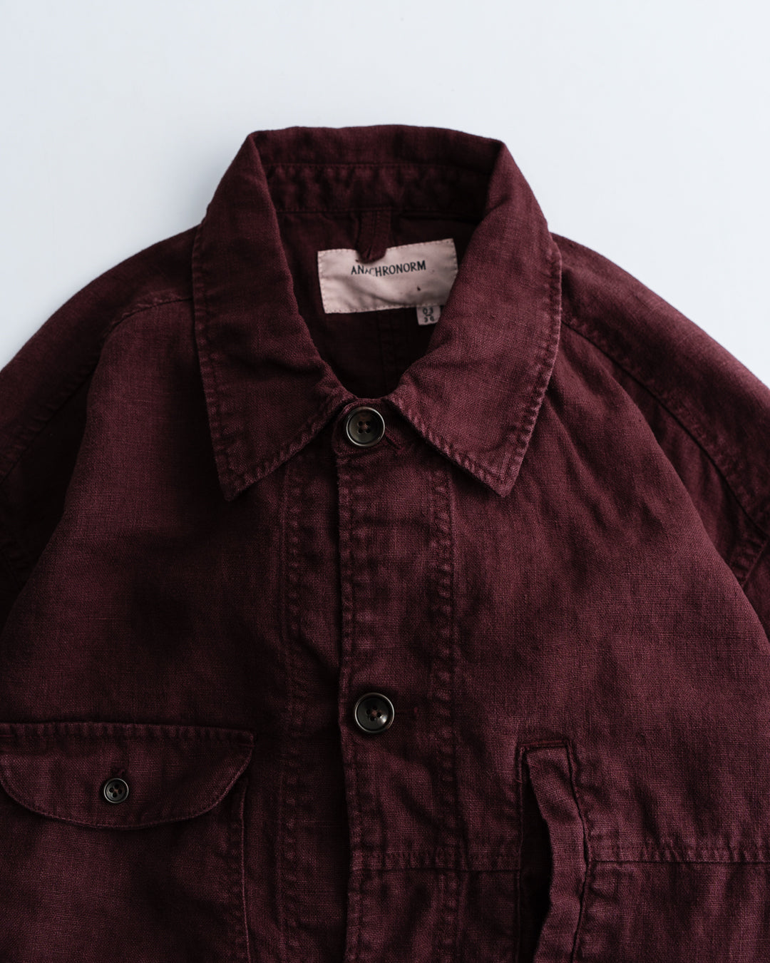 [LAST 1] ANACHRONORM SULFUR DYED LINEN UTILITY JACKET
