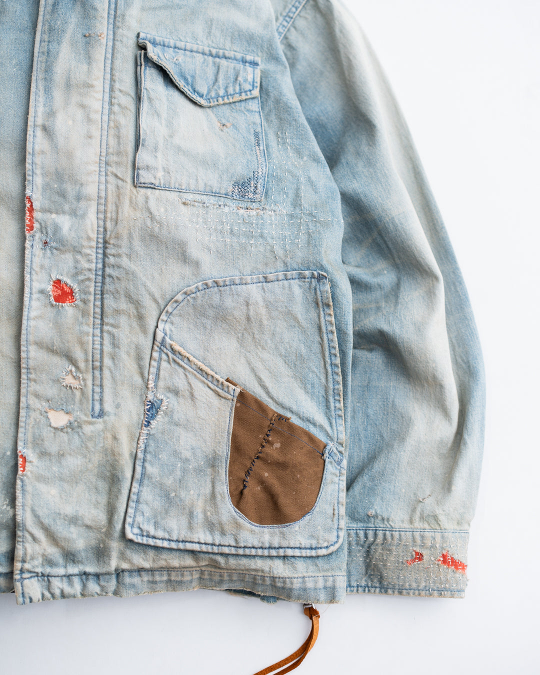 ANACHRONORM REMAKED DENIM WORK JACKET