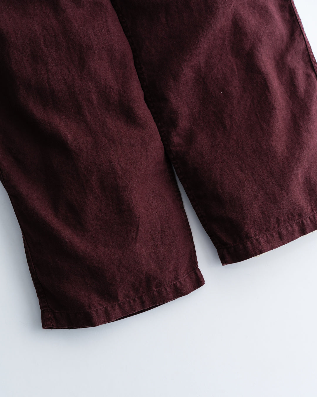 [LAST 1] ANACHRONORM SULFUR DYED LINEN WIDE EASY PANTS
