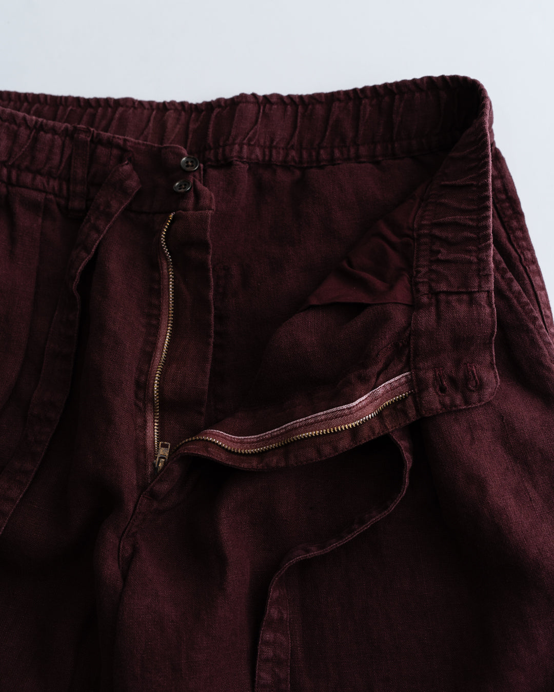 [LAST 1] ANACHRONORM SULFUR DYED LINEN WIDE EASY PANTS