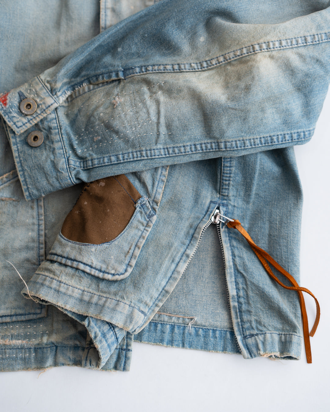 ANACHRONORM REMAKED DENIM WORK JACKET
