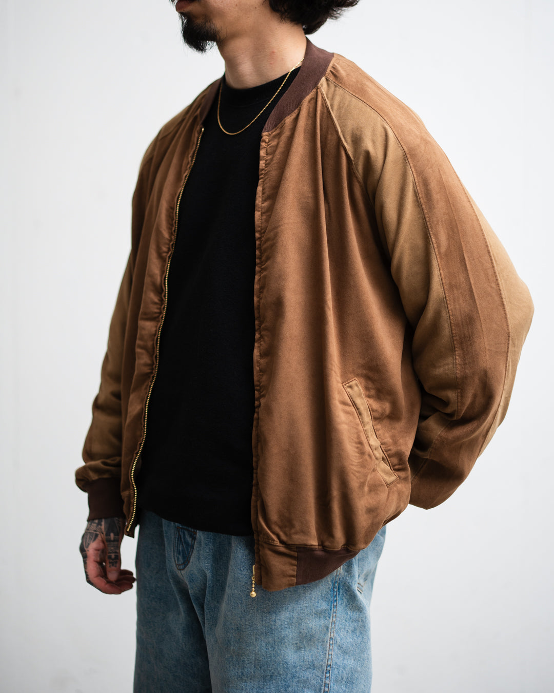 REMI RELIEF エコスウェードラグランZIP JKT