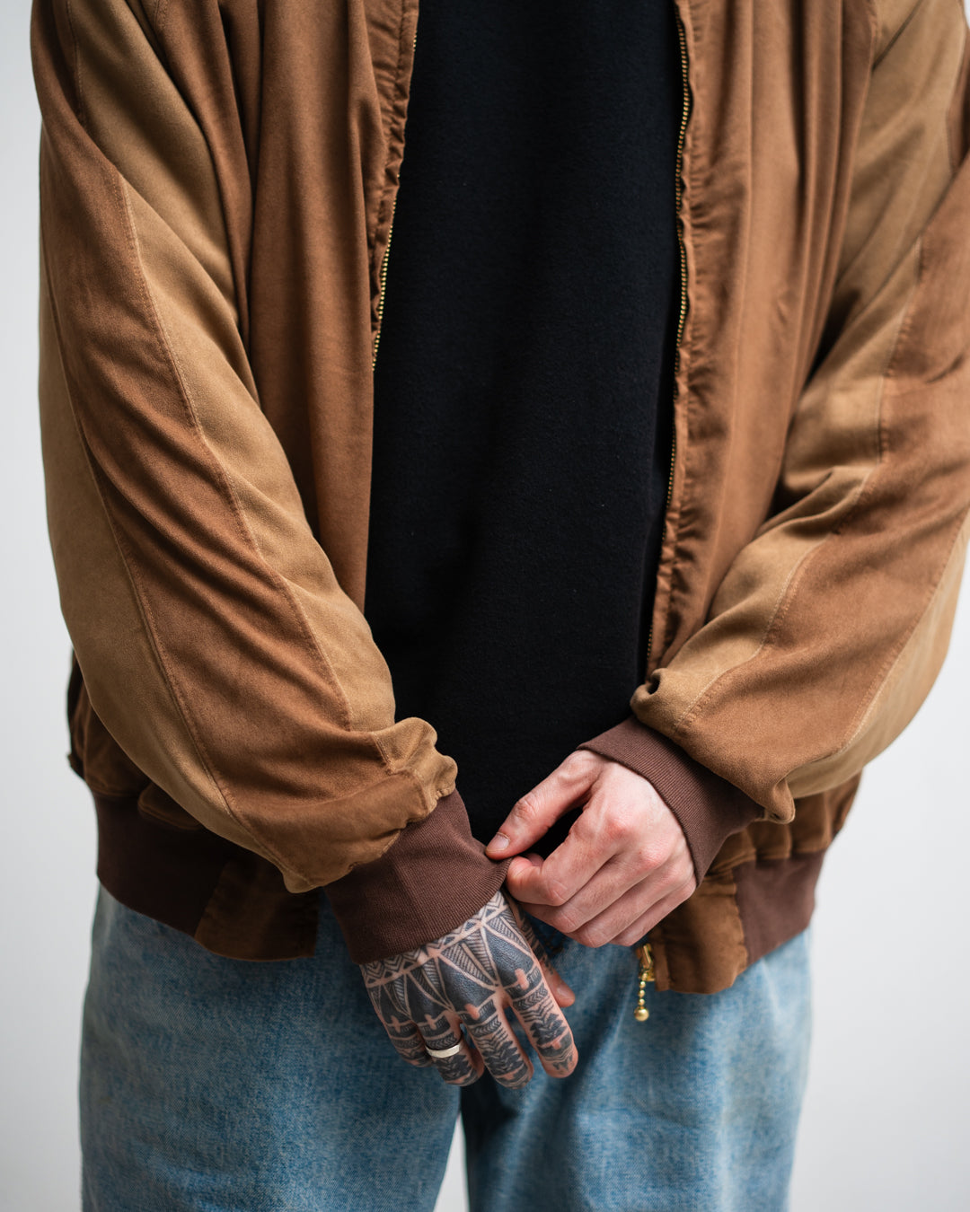通販] REMI RELIEF (レミレリーフ) エコスウェードラグランZIP JKT