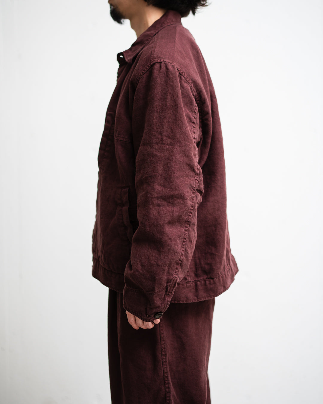 [LAST 1] ANACHRONORM SULFUR DYED LINEN UTILITY JACKET