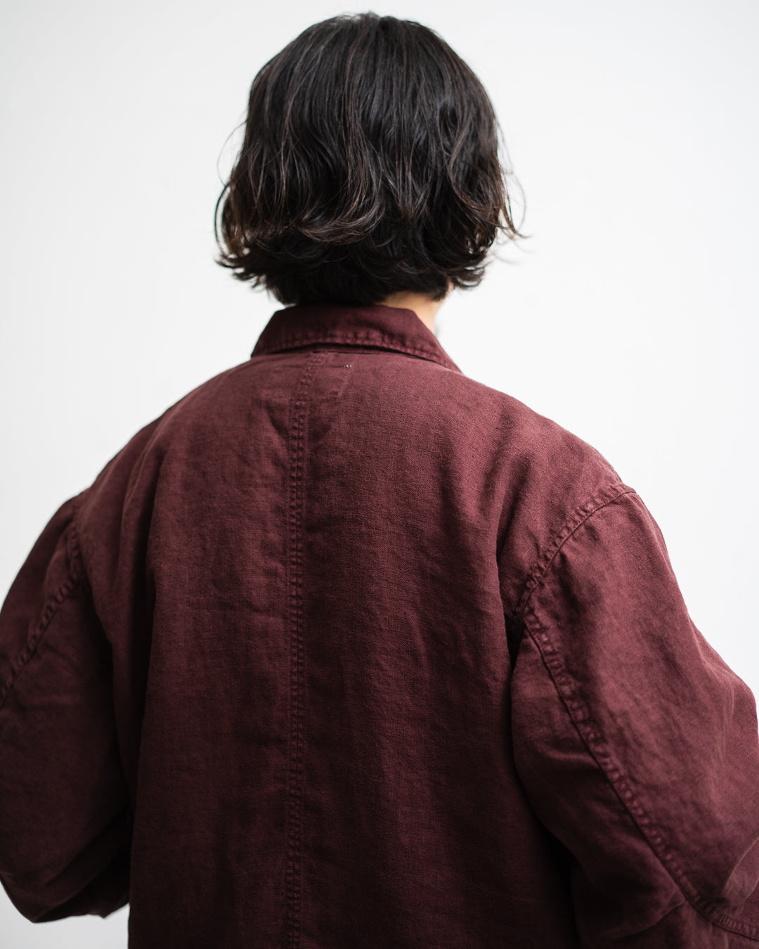 [LAST 1] ANACHRONORM SULFUR DYED LINEN UTILITY JACKET