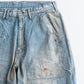 ANACHRONORM REMAKED DOUBLEKNEE DENIM PAINTER PANTS