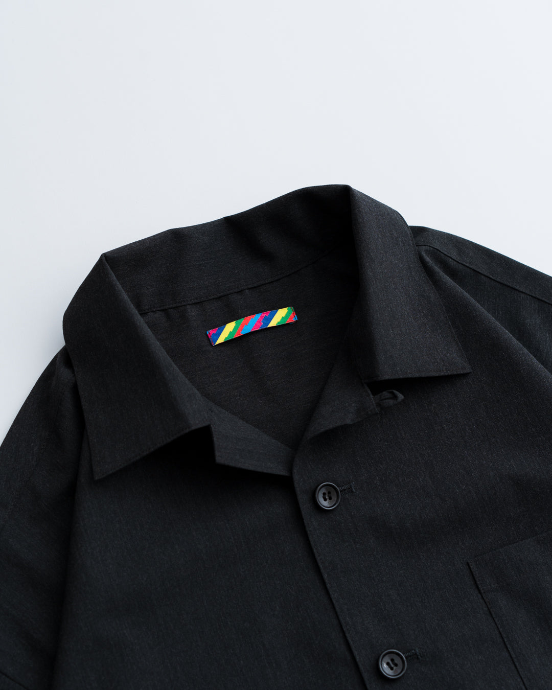is-ness OPEN COLLAR BOX SHIRTS