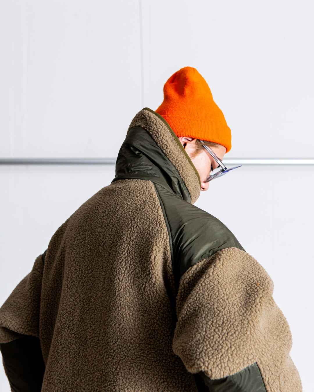 【collaboration】 is-ness × TAION REVERSIBLE FLEECE DOWN JACKET