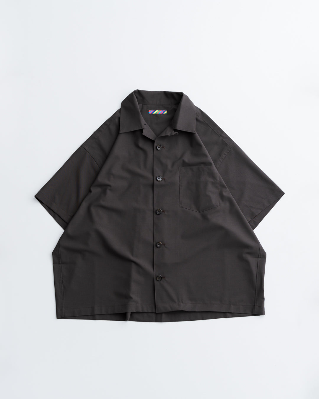 is-ness OPEN COLLAR BOX SHIRTS