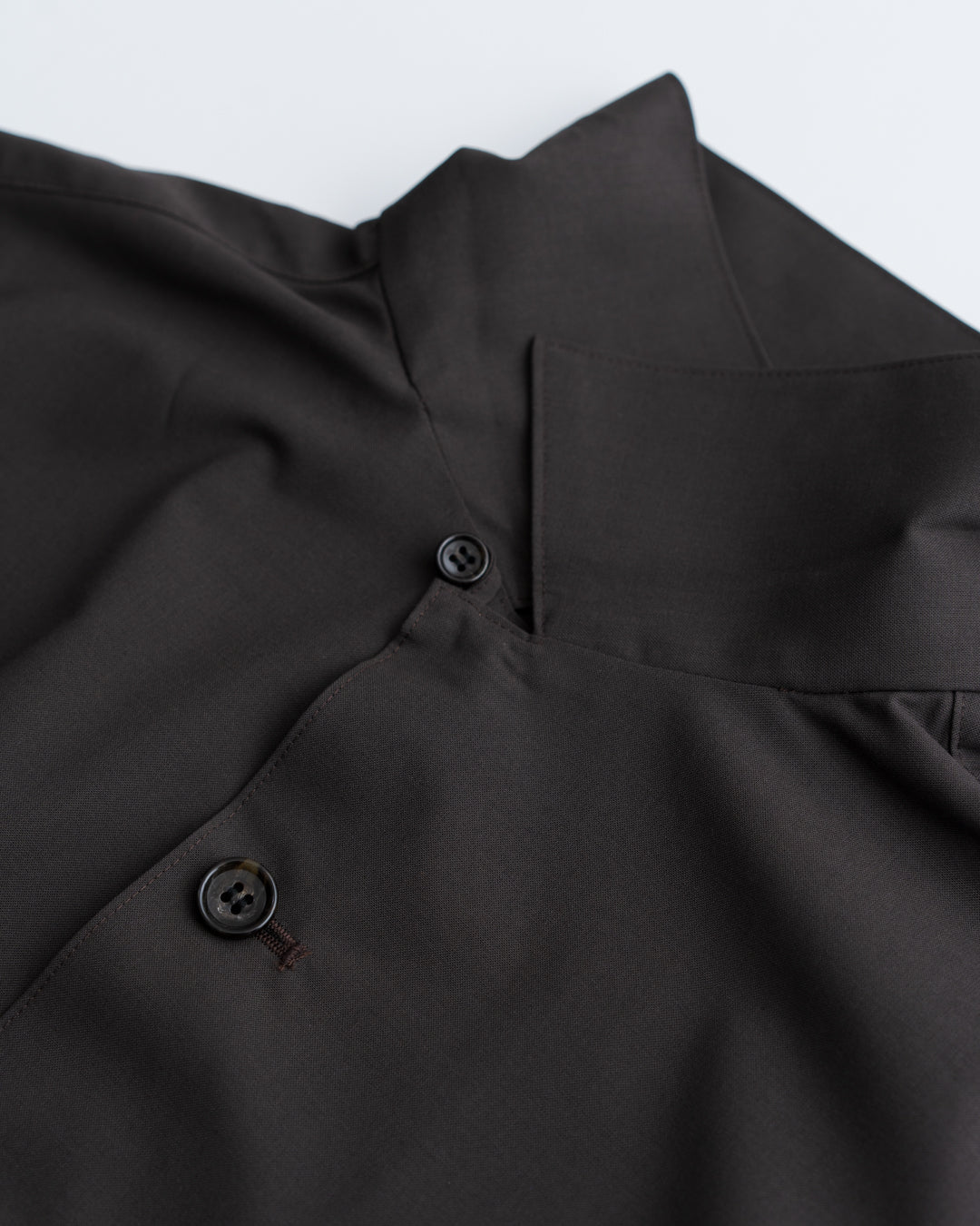 is-ness OPEN COLLAR BOX SHIRTS