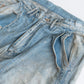 ANACHRONORM REMAKED DOUBLEKNEE DENIM PAINTER PANTS