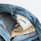 ANACHRONORM REMAKED DOUBLEKNEE DENIM PAINTER PANTS