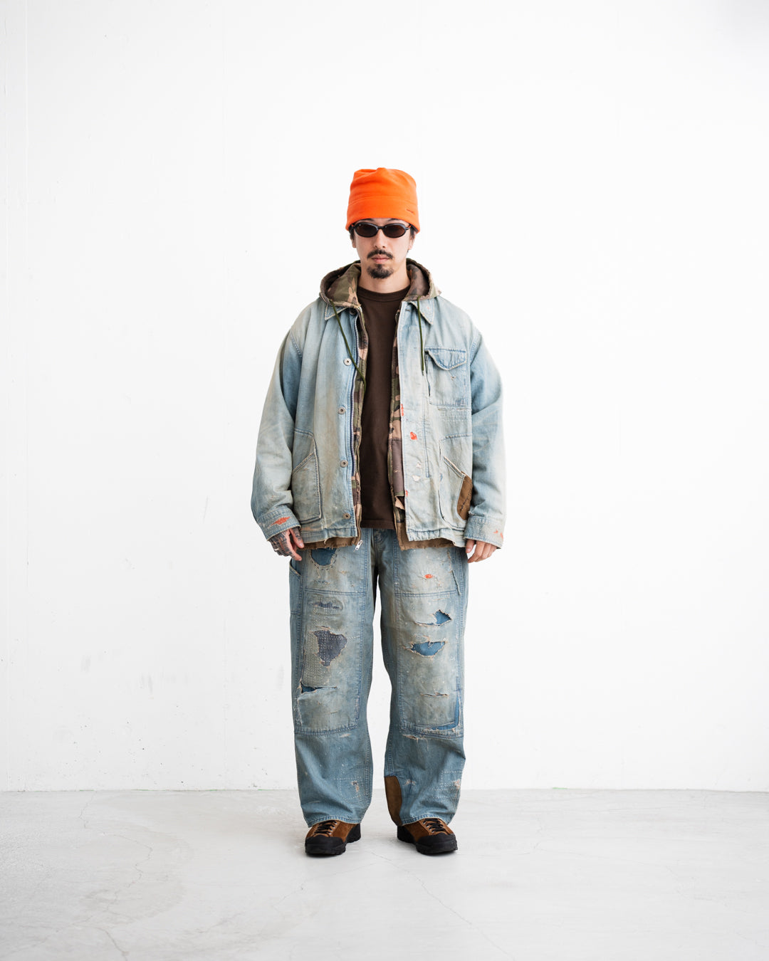 通販] ANACHRONORM(アナクロノーム) REMAKED DENIM WORK JACKET 商品