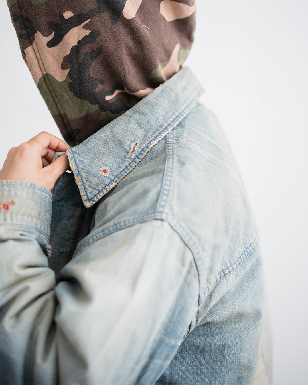 ANACHRONORM REMAKED DENIM WORK JACKET