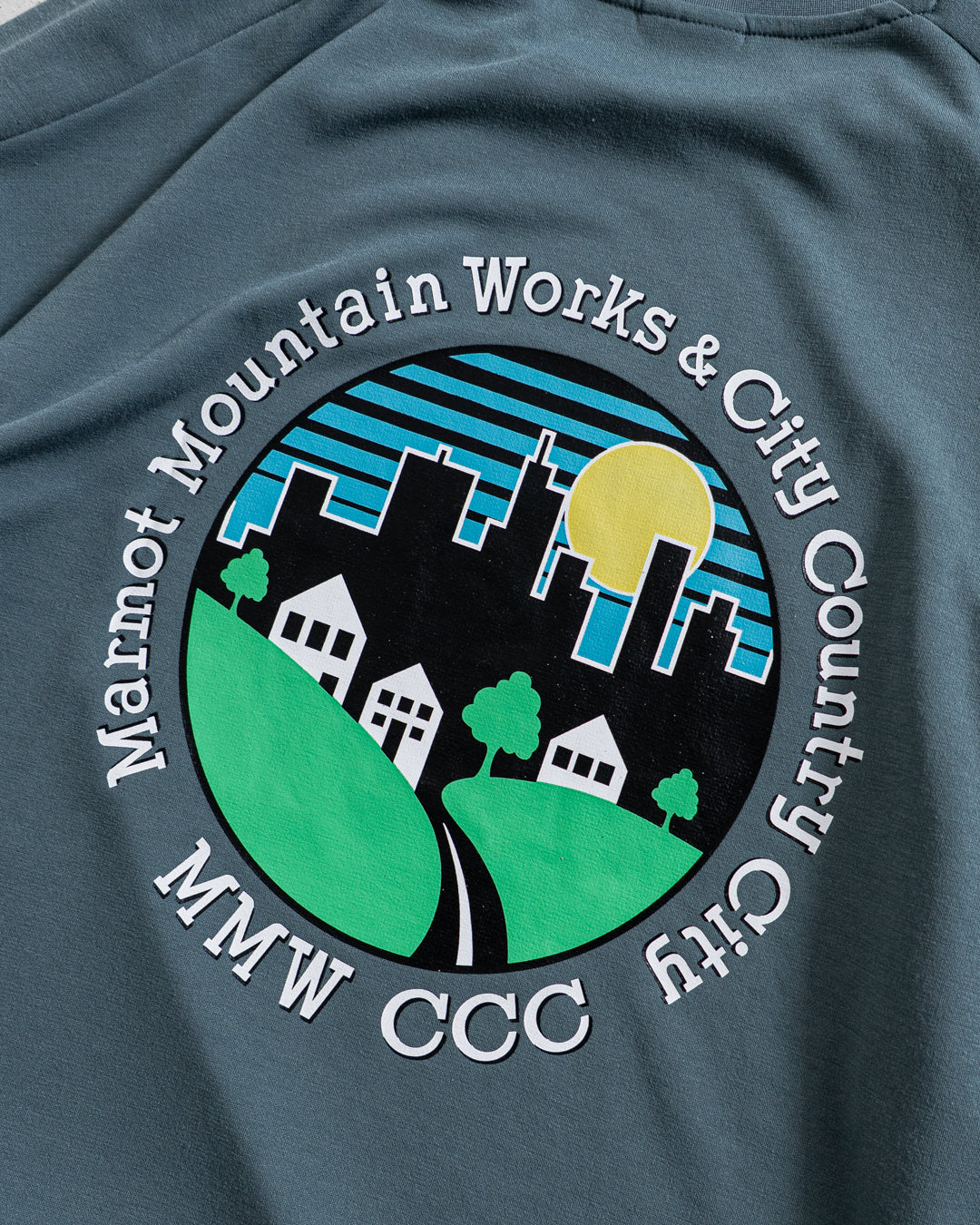 【collabolation】Marmot x CITY COUNTRY CITY "MMWCCC" Feel up T-shirt_motivation