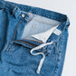 UNTRACE DENIM STRAIGHT PANTS BLEACH