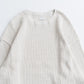 Name. WAFFLE TAPED LOOSE SLEEVE TEE