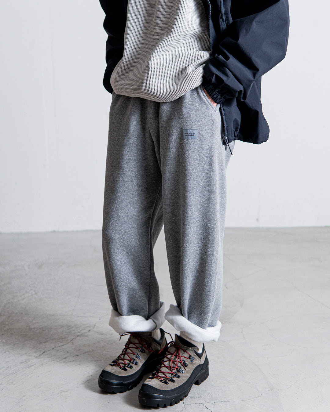 MINE Wide Relax Sweat Pants