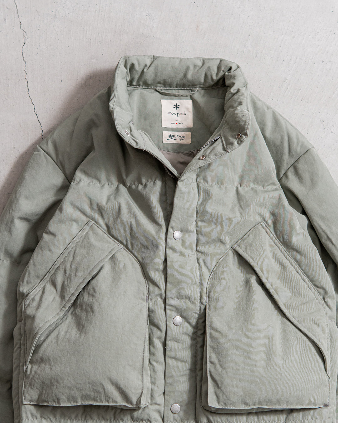 snow peak TAKIBI Weather Down Jacket