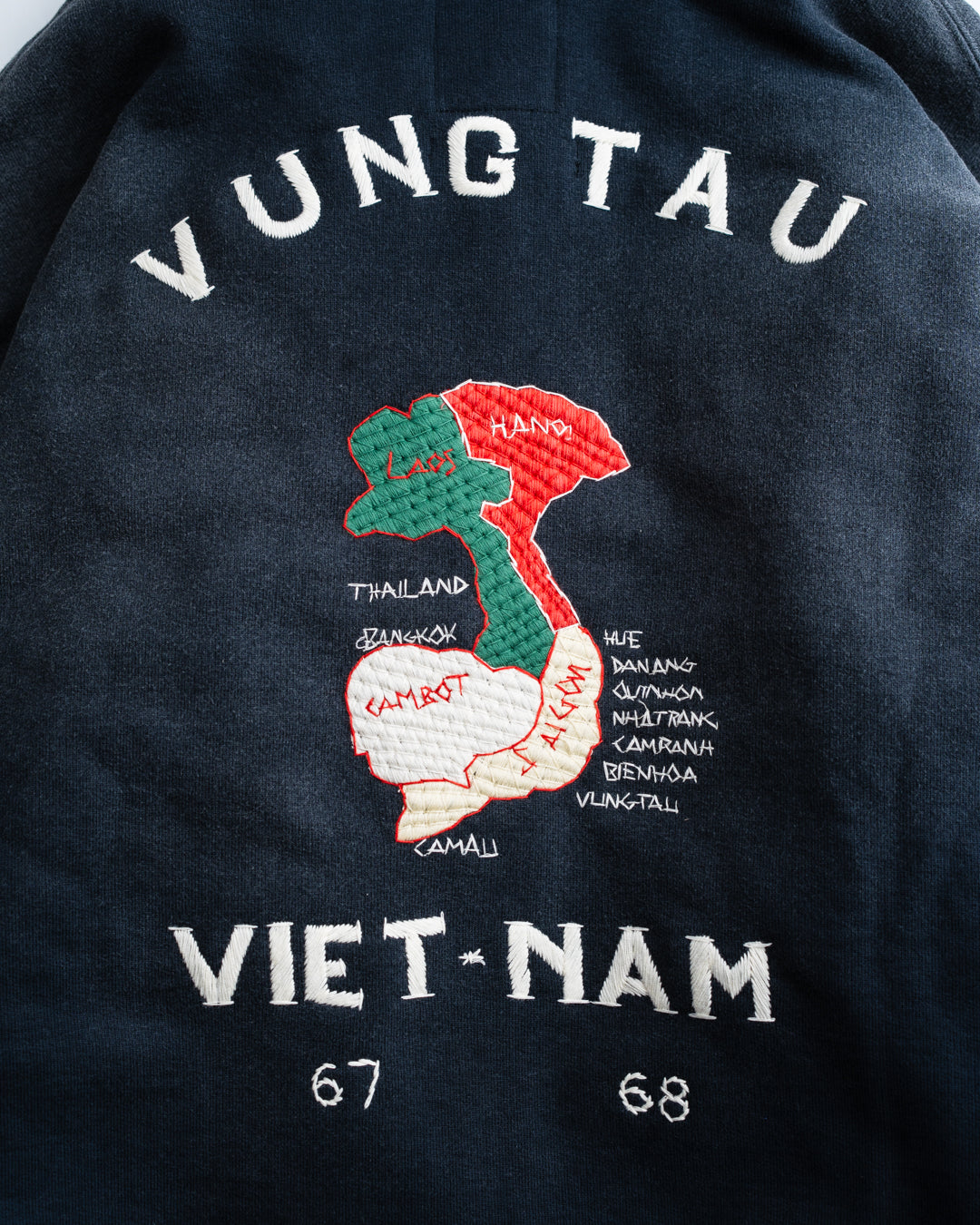 [LAST 1] BOWWOW VIETNAM ZIP HOODIE AGED