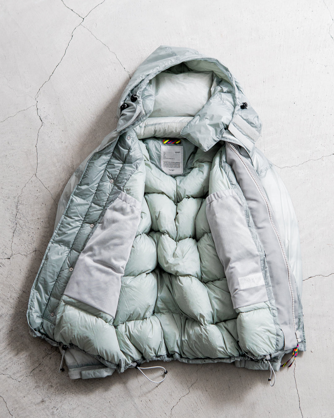[10.25 sat 0:00 Release] is-ness × Y(dot) BY NORDISK DOWN PUFFER JACKET