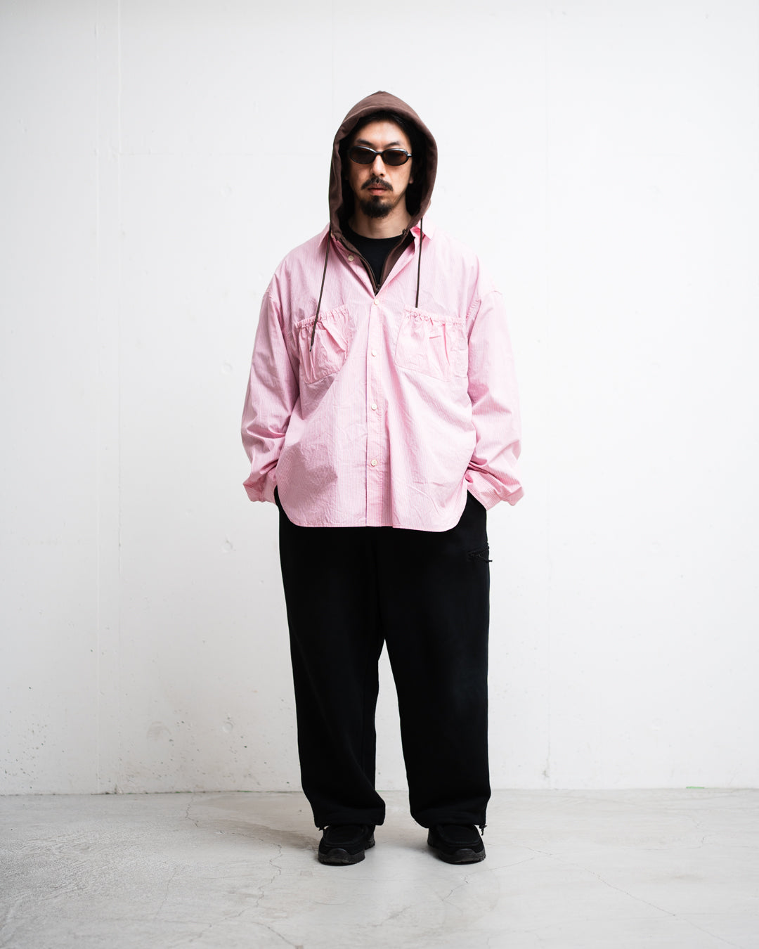 通販] refomed(リフォメッド) WRIST PATCH WIDE SHIRT 