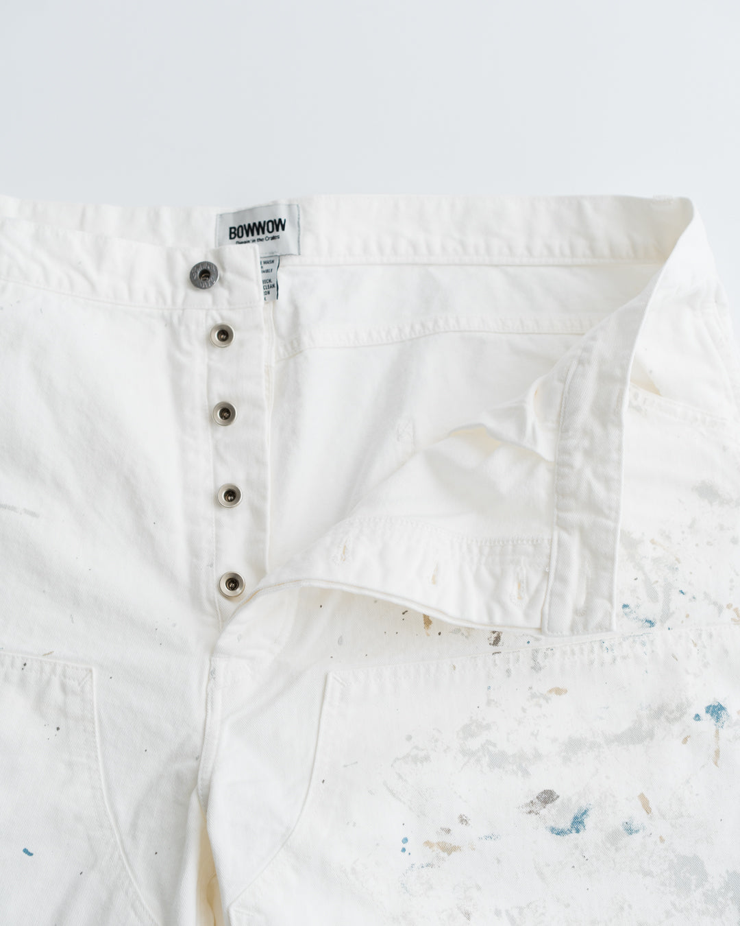 BOWWOW PAINTER'S SPLATTER SHORTS