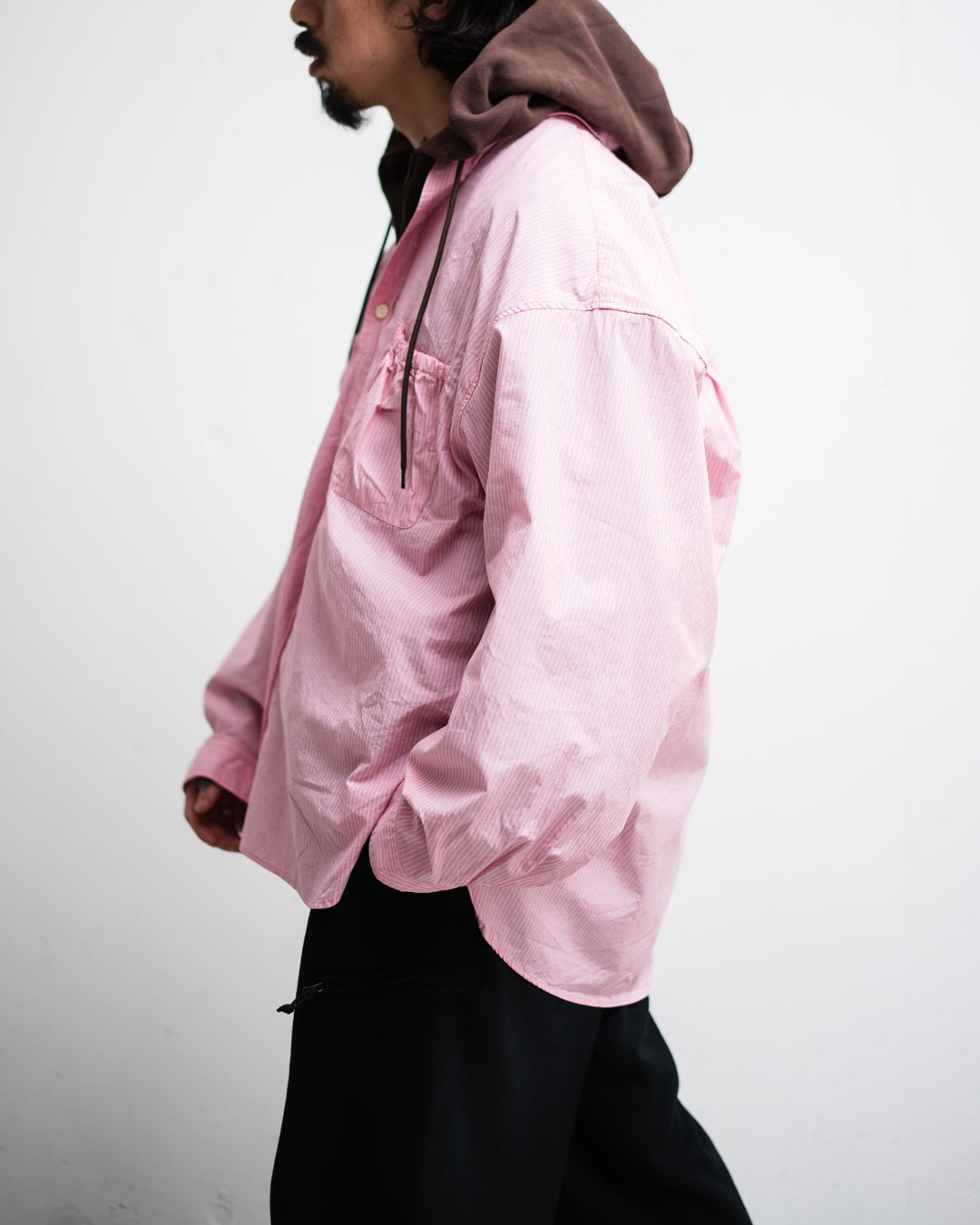 通販] refomed(リフォメッド) WRIST PATCH WIDE SHIRT 