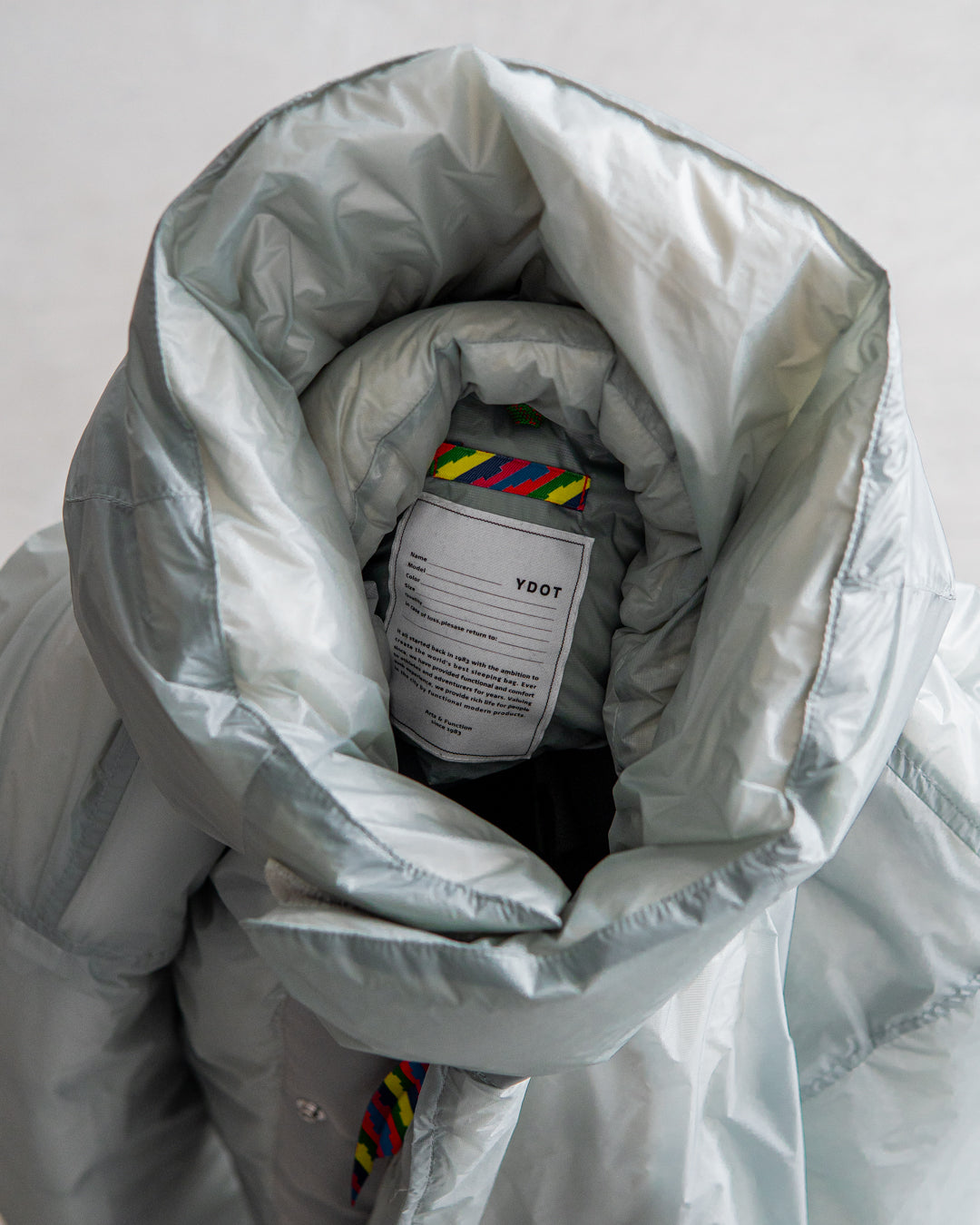 [10.25 sat 0:00 Release] is-ness × Y(dot) BY NORDISK DOWN PUFFER JACKET