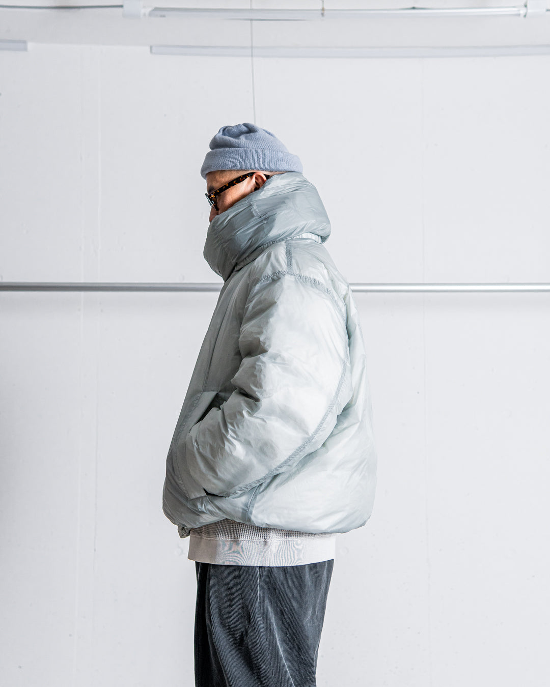[10.25 sat 0:00 Release] is-ness × Y(dot) BY NORDISK DOWN PUFFER JACKET