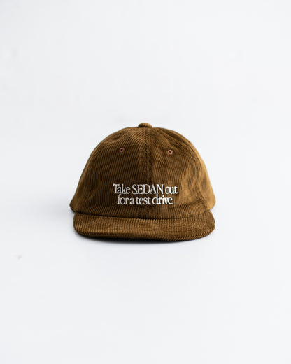 [10.17 sat 12:00 Release] SEDAN ALL-PURPOSE Leather Strap Corduroy Cap