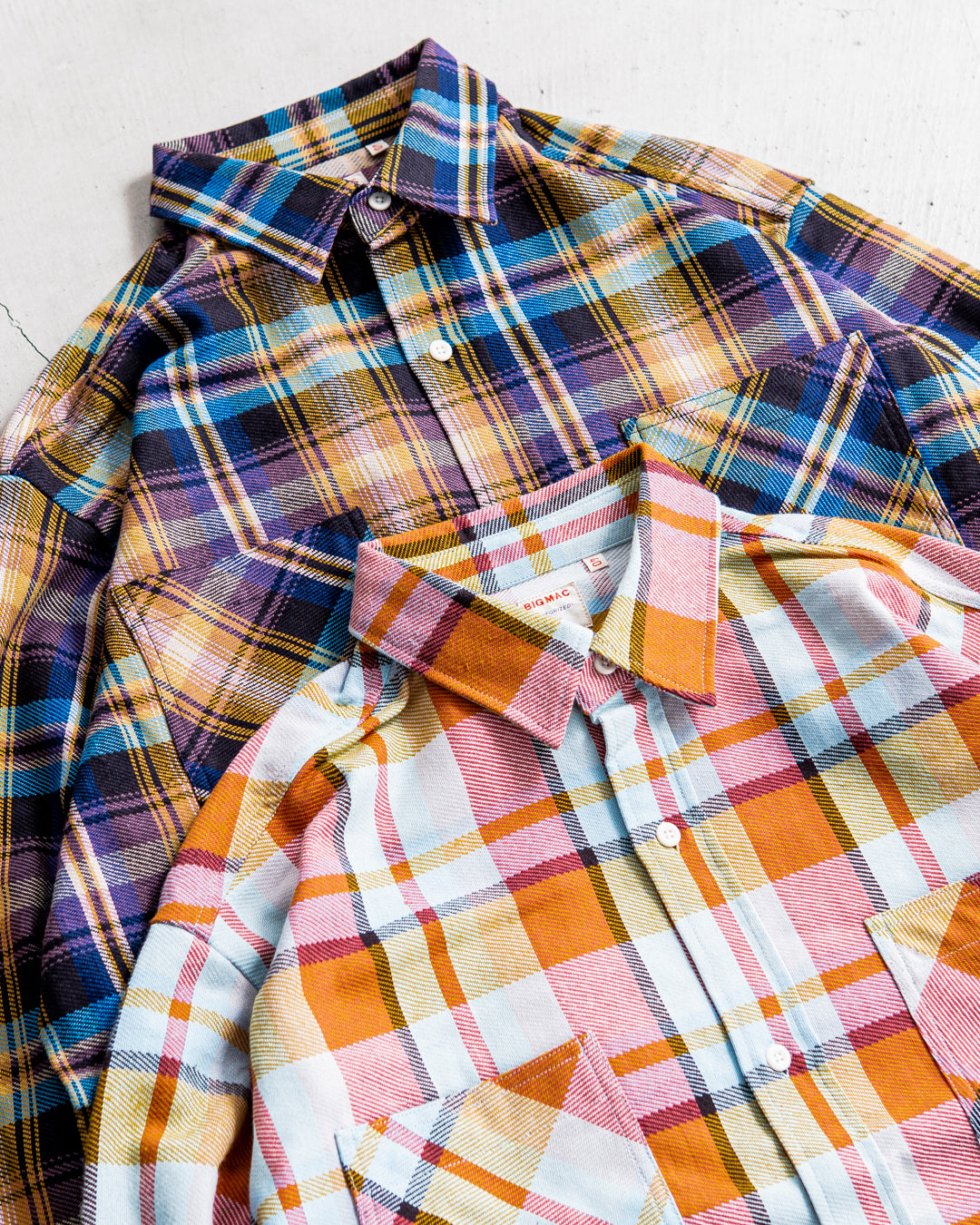 BIG MAC CHECK L/S SHIRTS