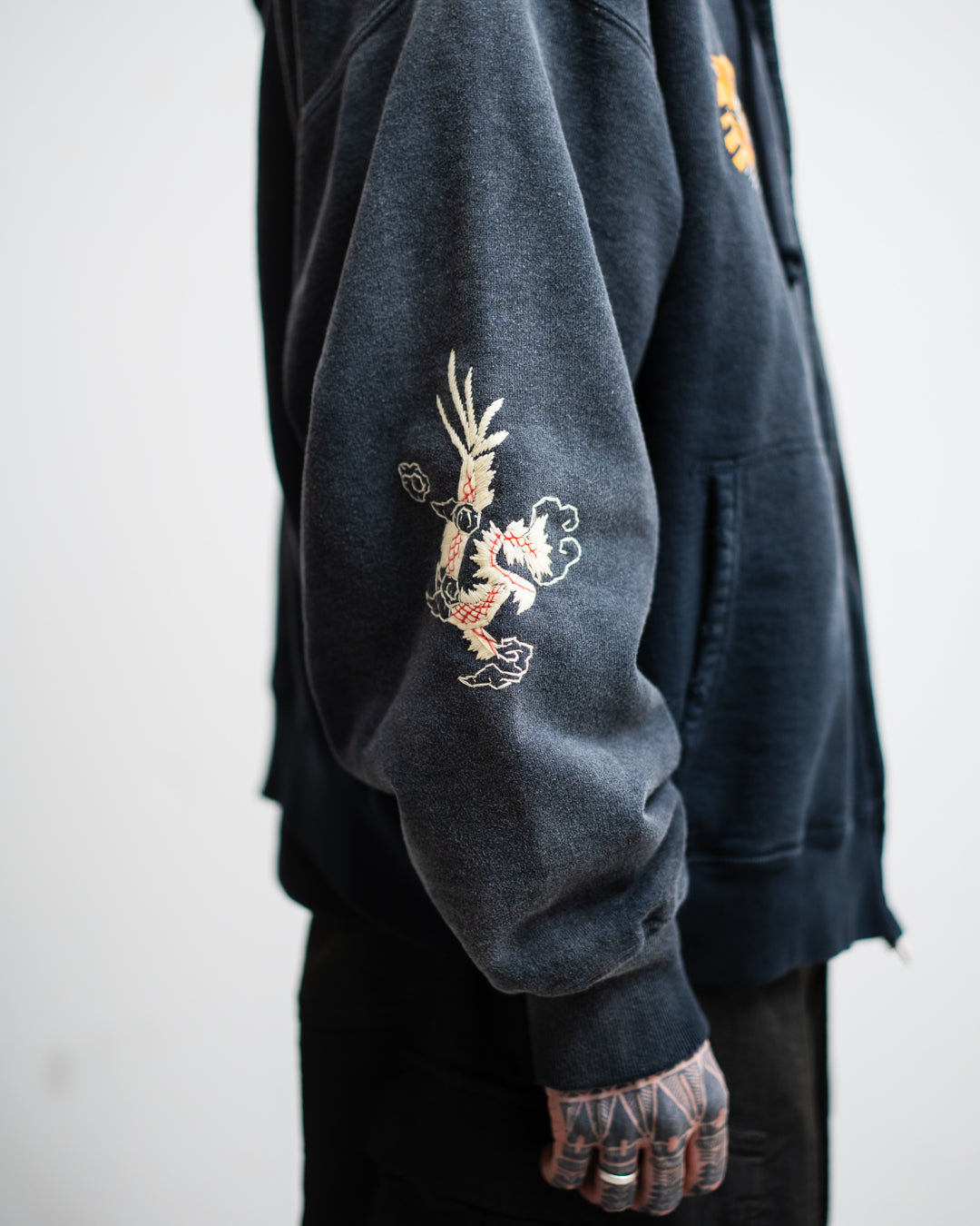 [LAST 1] BOWWOW VIETNAM ZIP HOODIE AGED