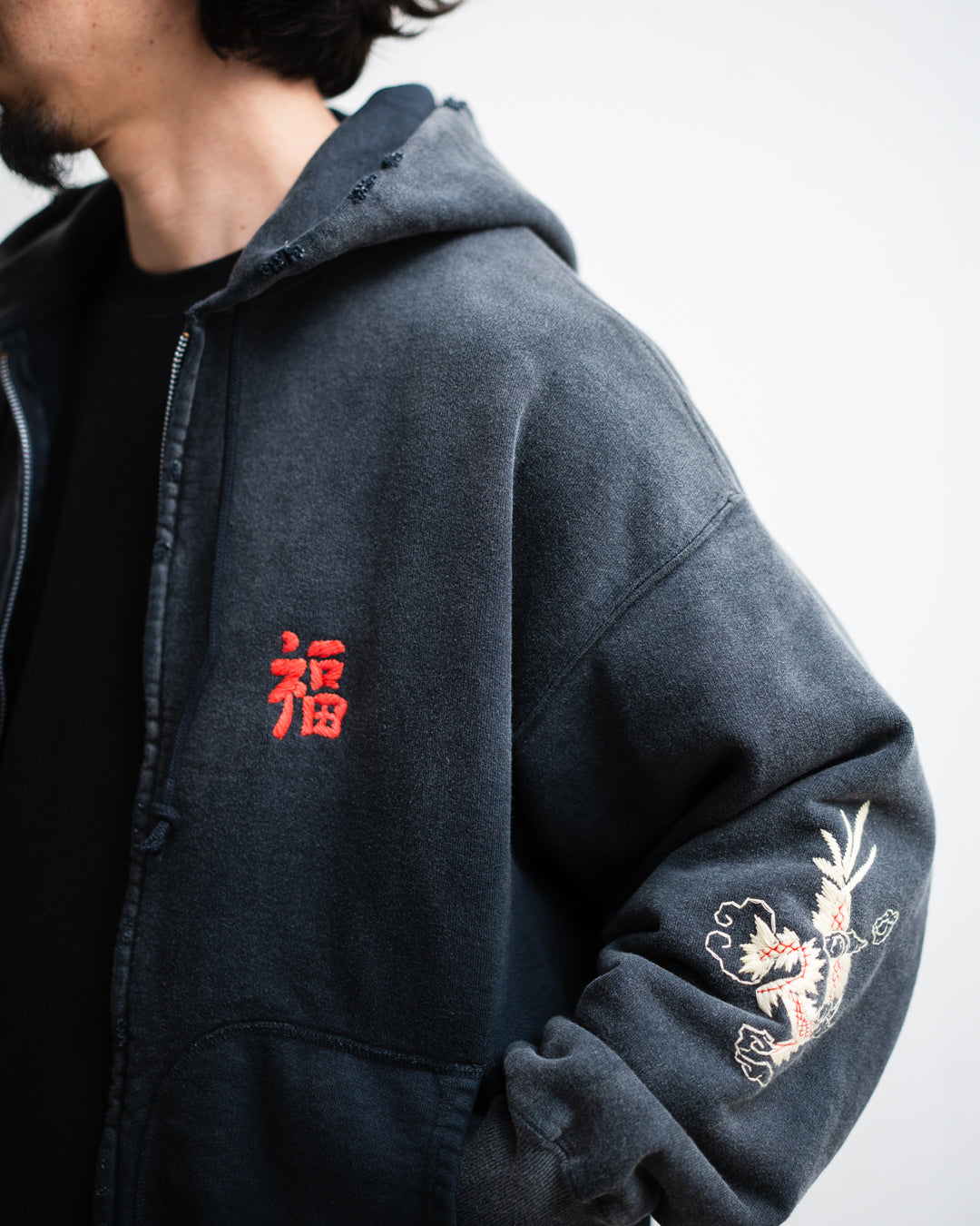 通販] BOWWOW(バウワウ) VIETNAM ZIP HOODIE AGED 商品ページ – fazeone