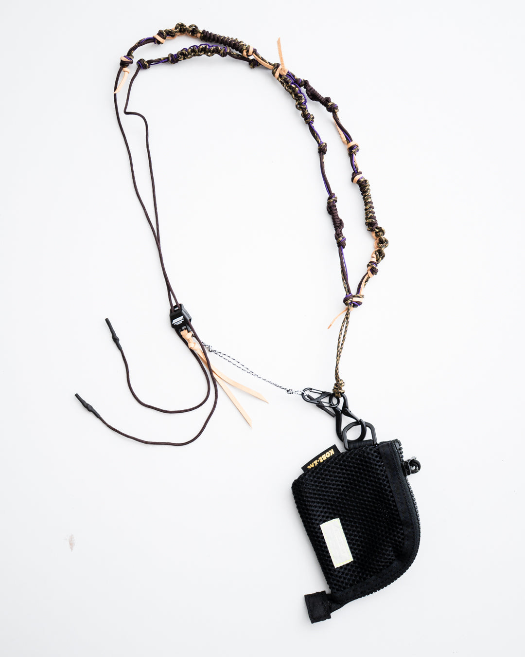 B:TOGETHER(ビートゥギャザー) NARROW ROPE LEATHERMIX商品ページ