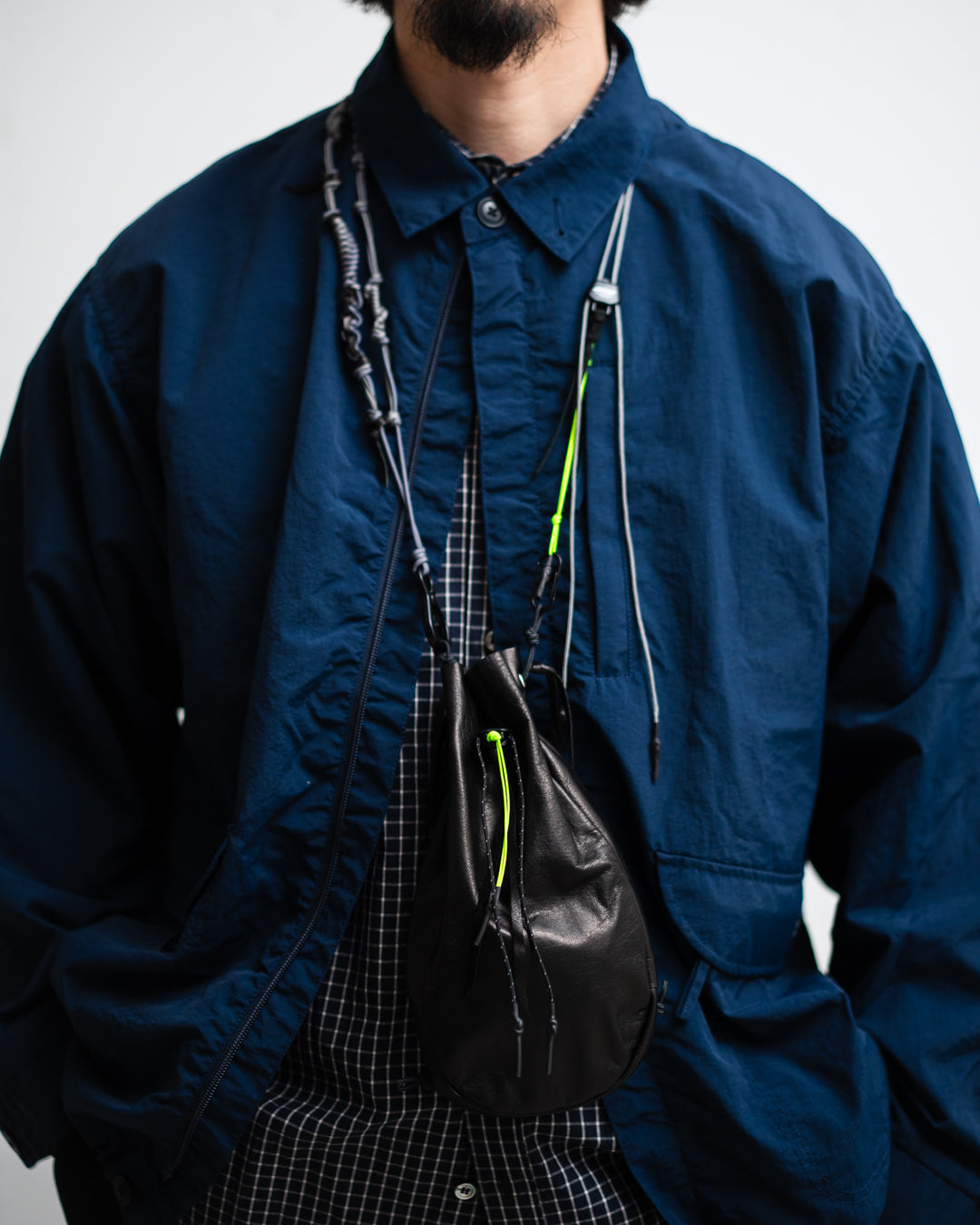 B:TOGETHER KINCHAKU LEATHER