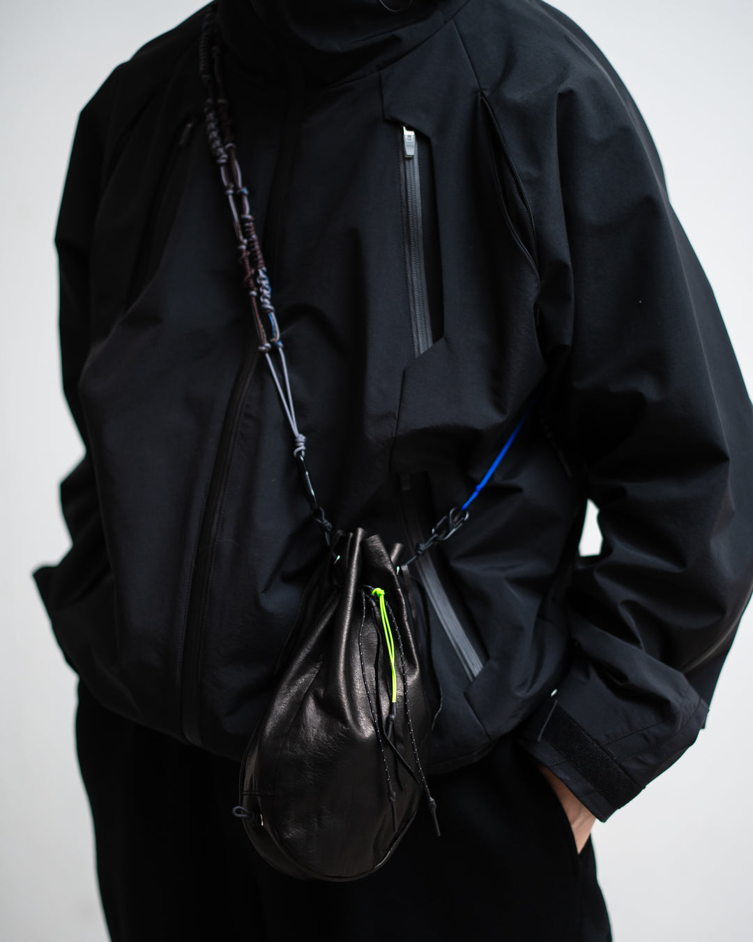 B:TOGETHER KINCHAKU LEATHER