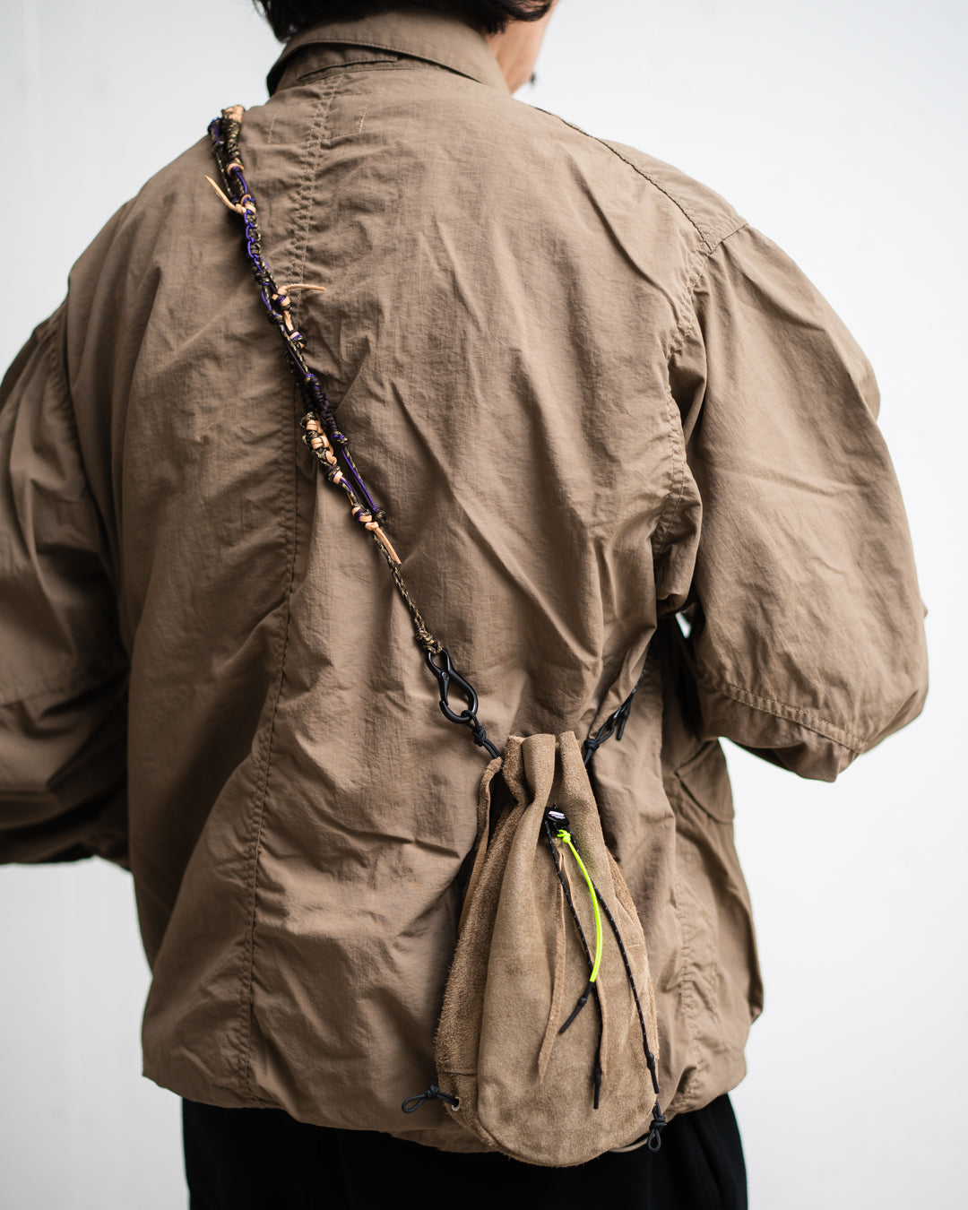 B:TOGETHER KINCHAKU LEATHER