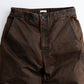 [LAST 1] Name. WAX COATING STRAIGHT TROUSERS : DELTA SHAPE