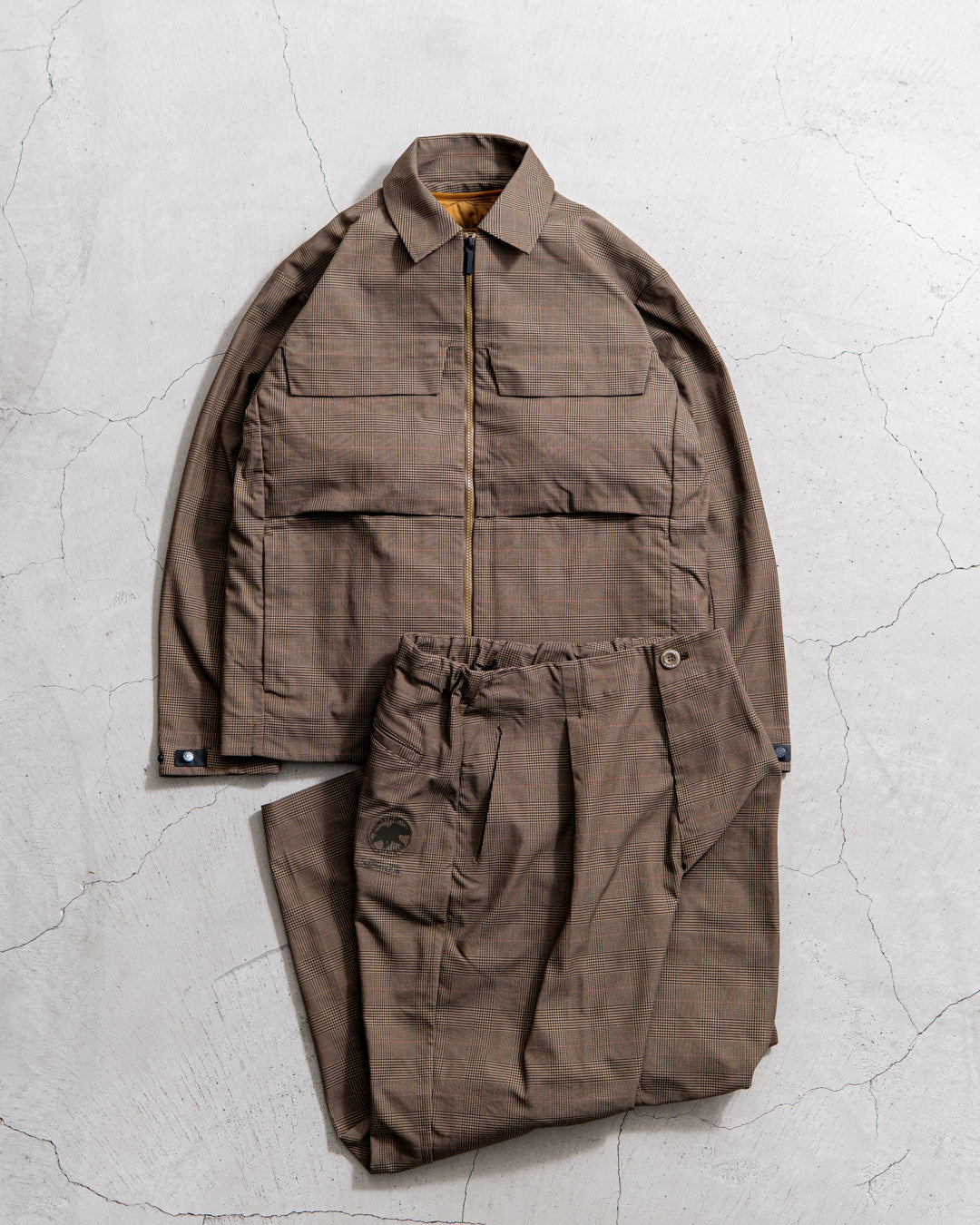 【limited】HUNTING WORLD CRAFTED BY DESCENTE.LAB ATY STRETCH WOVEN QUILTED SHORT LINER COAT