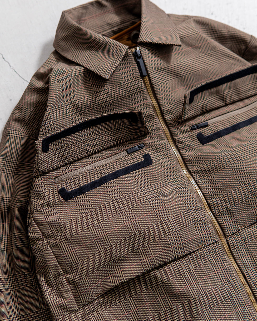 【limited】HUNTING WORLD CRAFTED BY DESCENTE.LAB ATY STRETCH WOVEN QUILTED SHORT LINER COAT