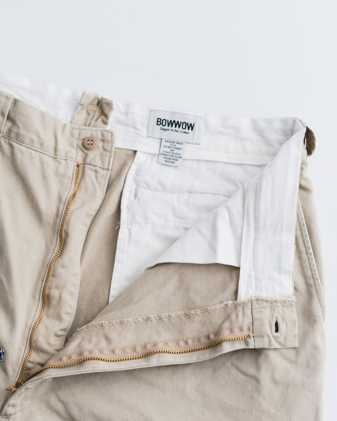 BOWWOW BANDANA REMADE CHINO SHORTS