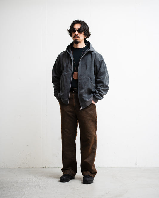 [2.25 wed 12:00 Release] COMFORTABLE REASON Pigment Coating Hooded Jacket