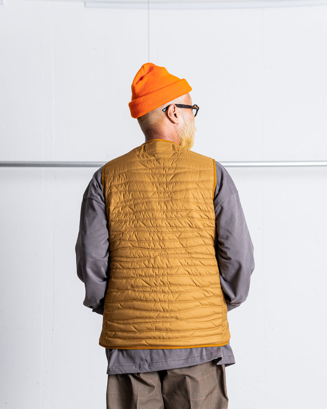 【limited】HUNTING WORLD CRAFTED BY DESCENTE.LAB ATY STRETCH WOVEN QUILTED SHORT LINER COAT