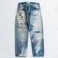 ANACHRONORM HARD REMAKED REGULAR TAPERED 5P PANTS
